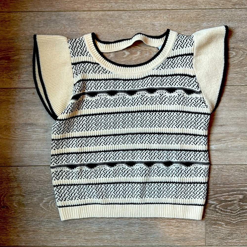 Baltic Born Sweater shirt with cap sleeves